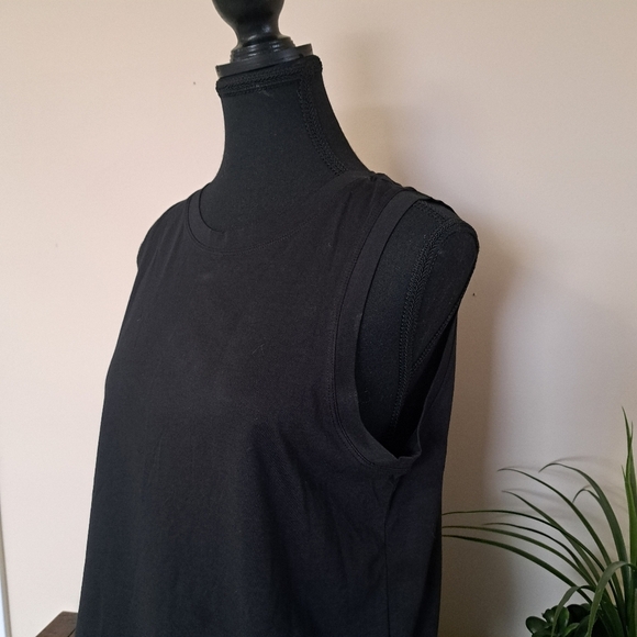 Kersh Tank Top Women’s Size Medium Black Sleeveless Top - Picture 10 of 11